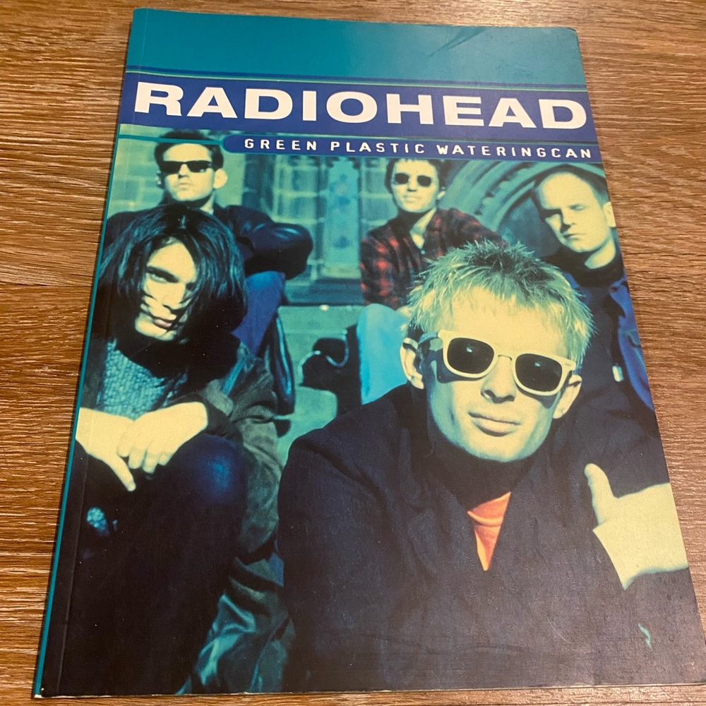 *SOLD* Vintage RADIOHEAD “Green Plastic Wateringcan” Paperback Book